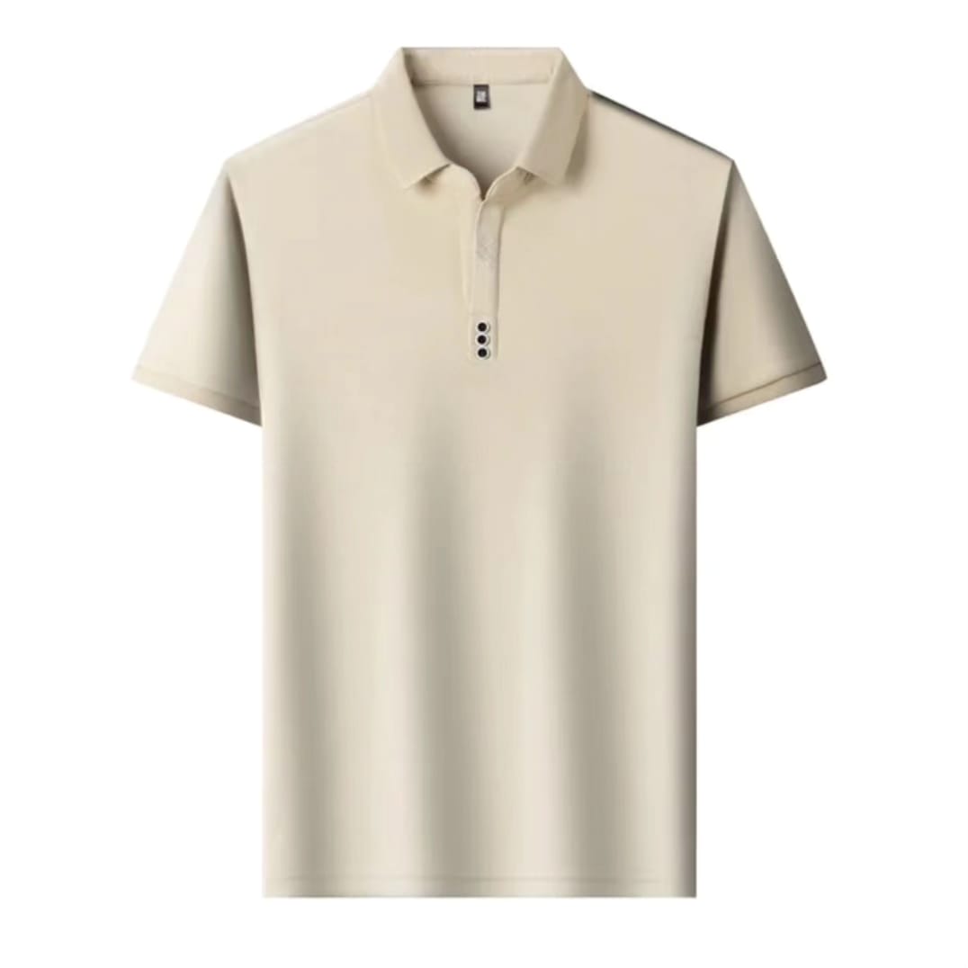 Men's Breathable Short Sleeve Polo Shirt